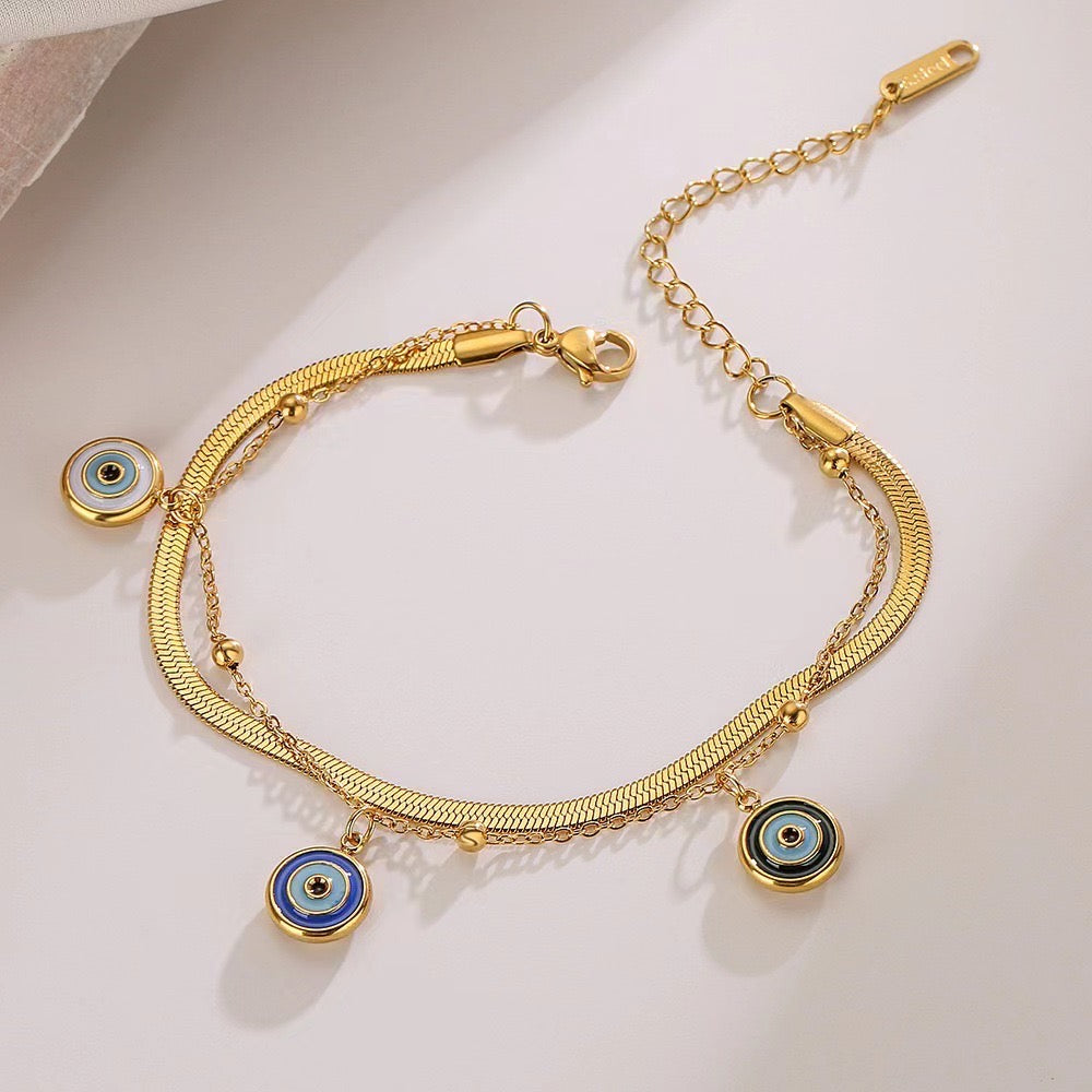 Evil eye bracelets