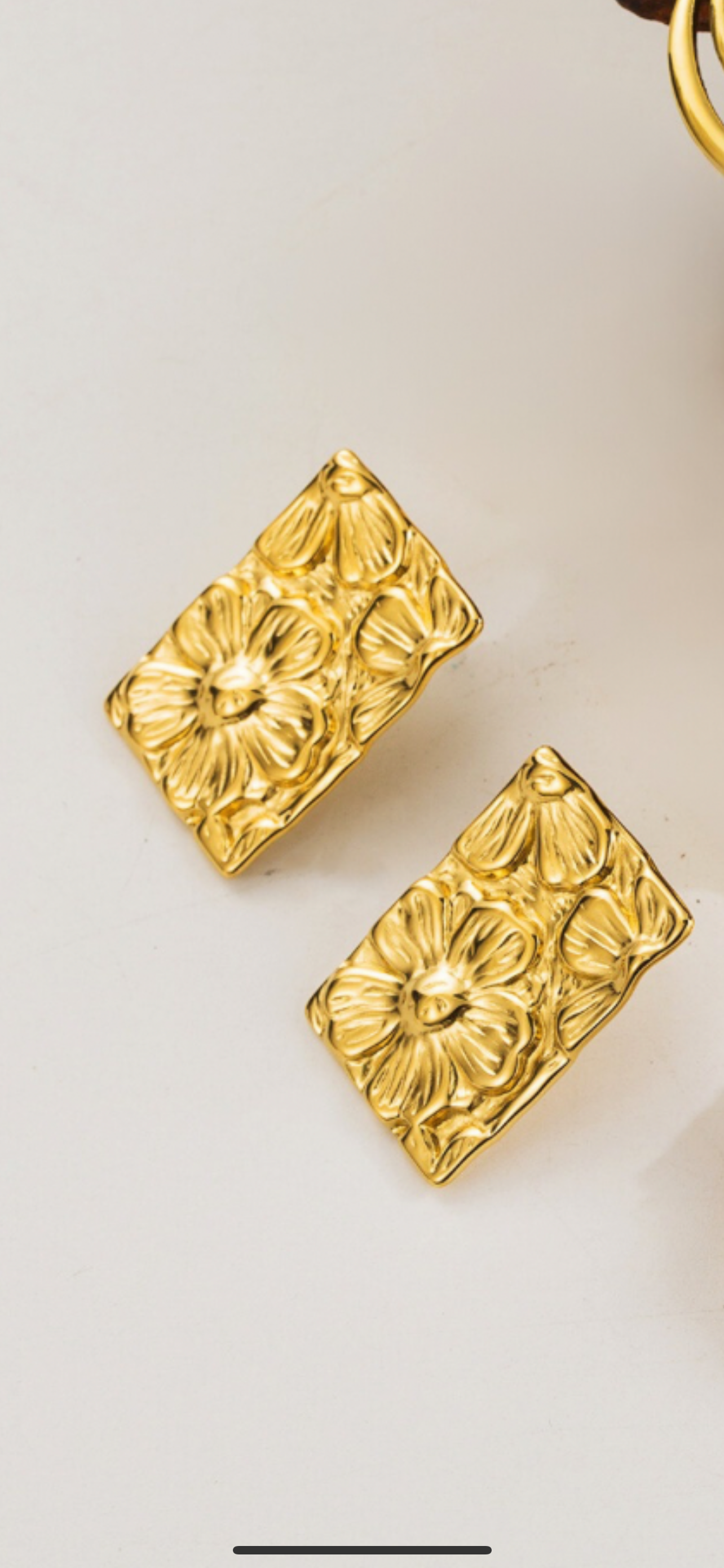 Statement earrings