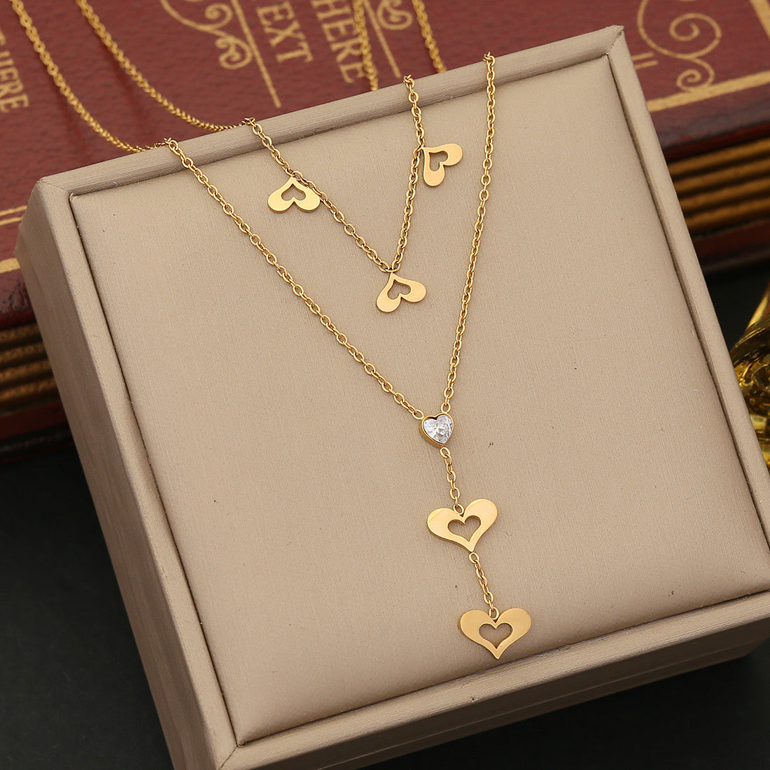 Sweet heart necklaces