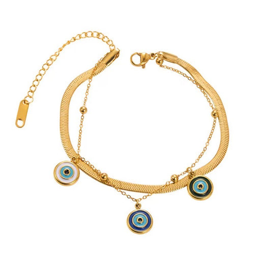 Evil eye bracelets